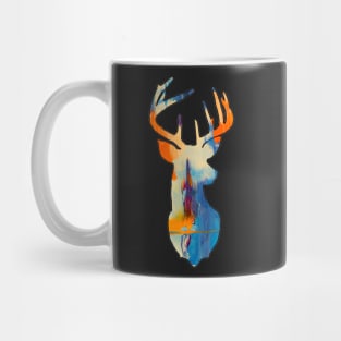 Abstract stag bust - deer Mug